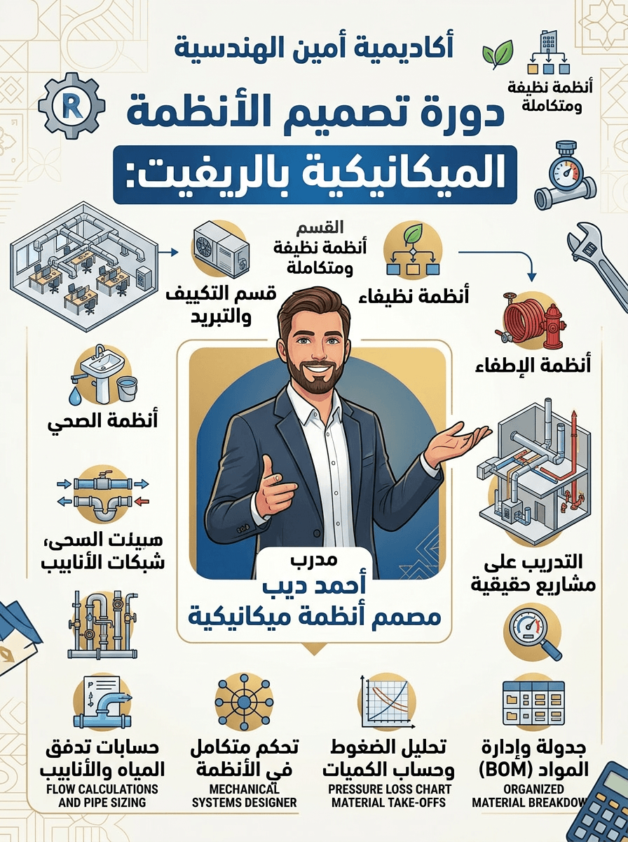 كورس تصميم الأنظمة الميكانيكية